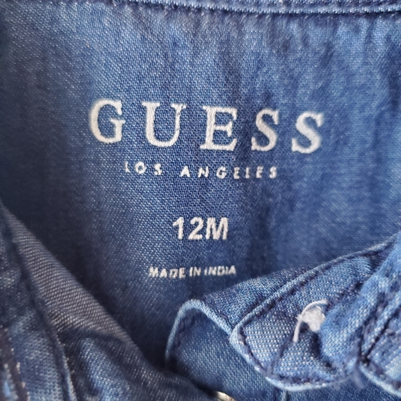 Baby girl's Denim dress and Bloomer Set - Picture 6 of 6